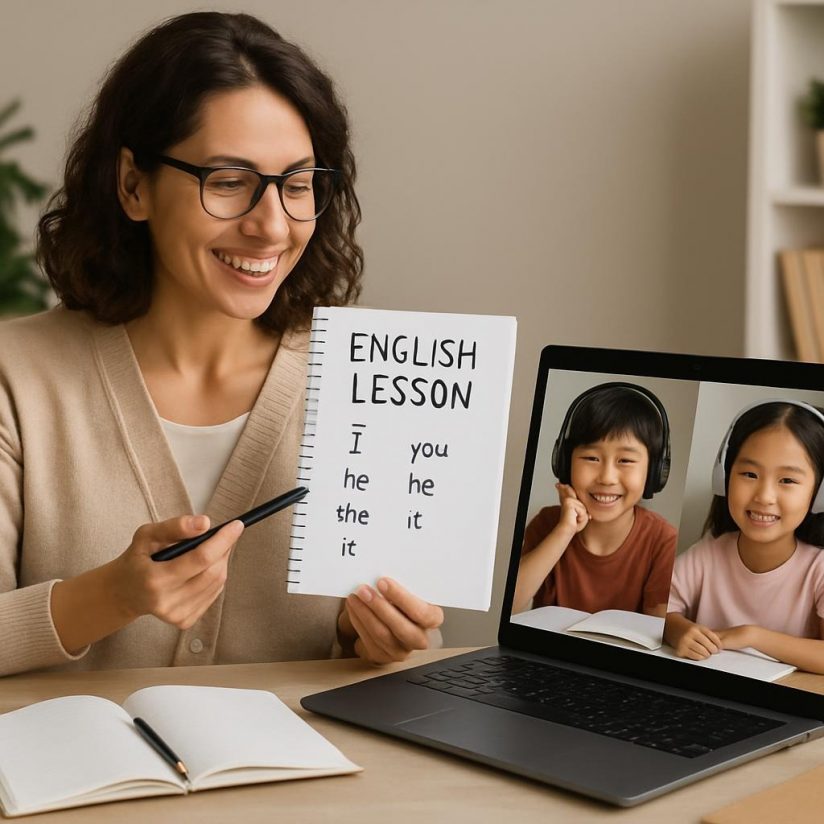 online language teacher